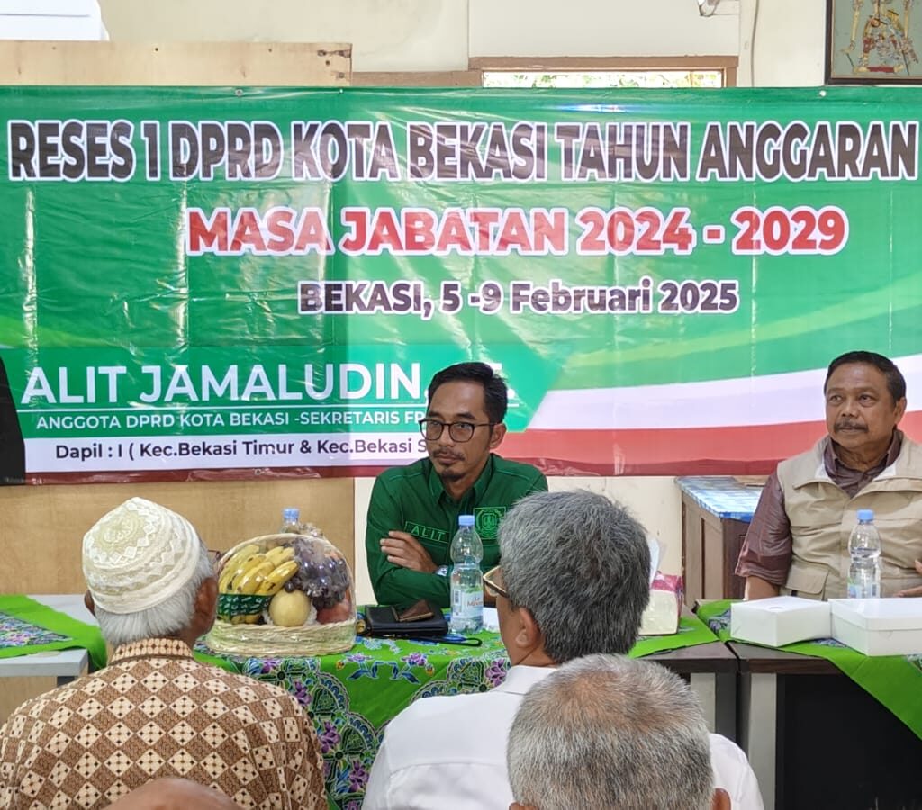 Anggota DPRD Kota Bekasi, Alit Jamaludin akan Selesaikan Soal Limbah Industri di Arenjaya