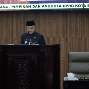 Bobihoe di DPRD Kota Bekasi Sampaikan Komitmen Pemda Tangani Banjir
