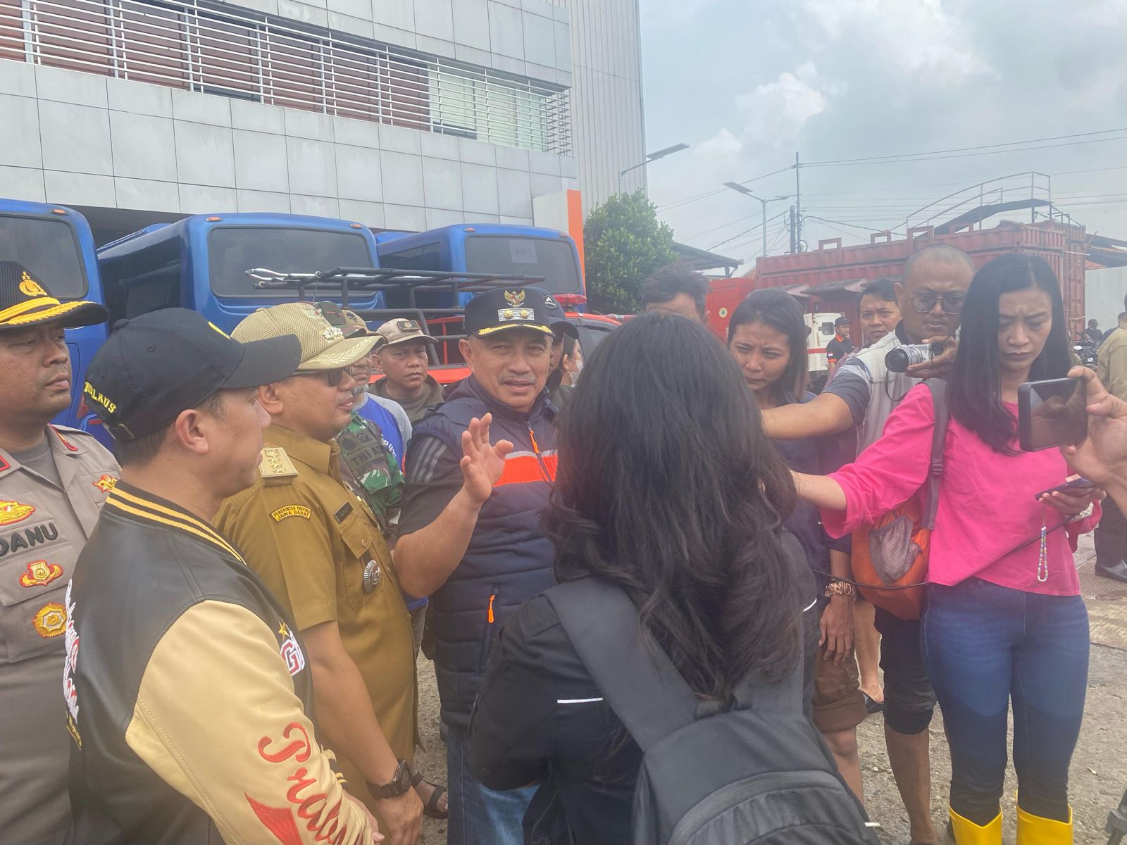 babihoe pantau banjir