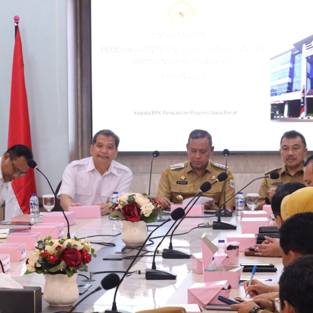 Pemkot Kota Bekasi Sambut Kepala BPK Provinsi Jabar Dalam Pemeriksaan Keuangan Daerah