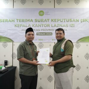 Legalitas Ditetapkan, IZI Perwakilan DKJ Siap Tingkatkan Akses dan Amanah Zakat