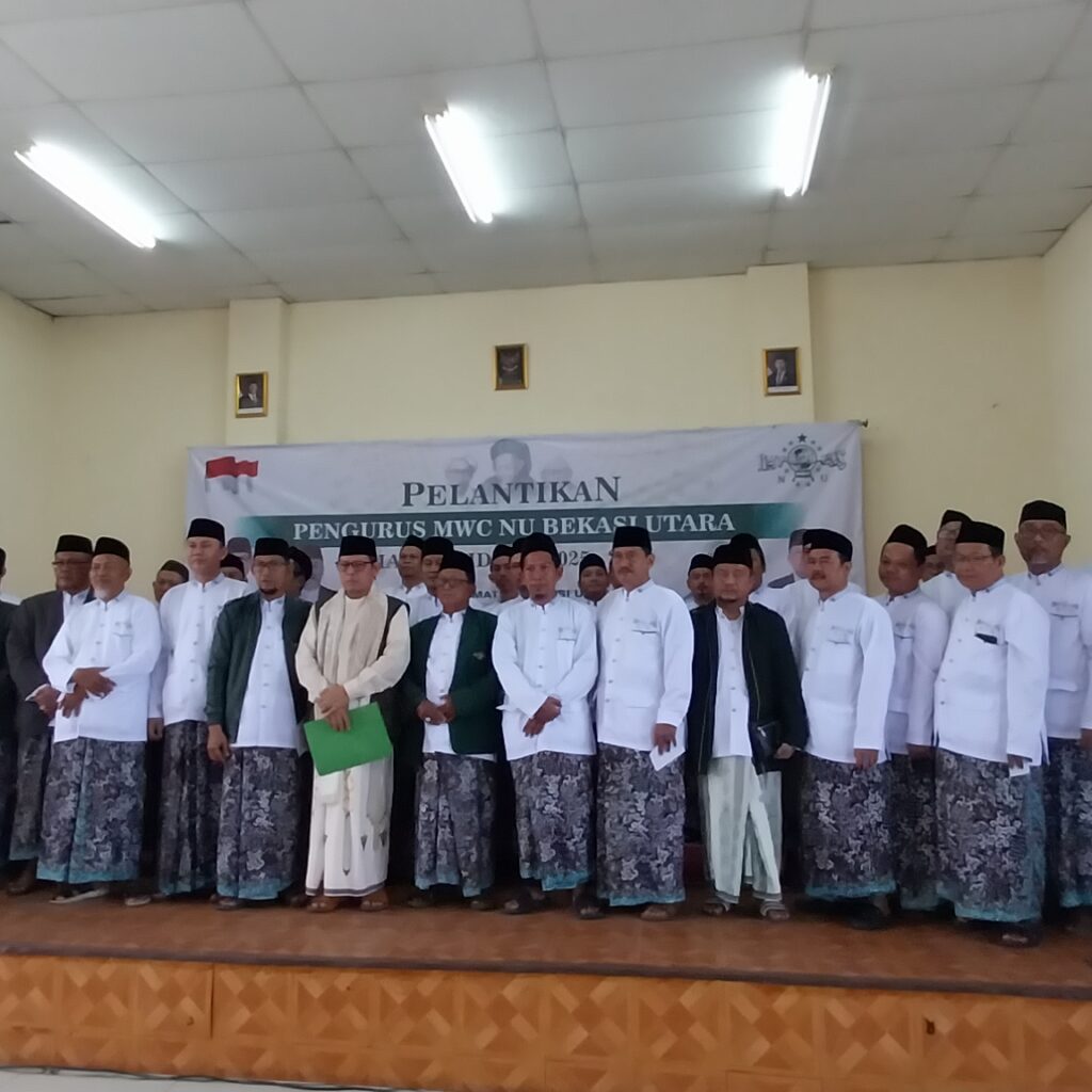 Resmi Dilantik, MWCNU Bekasi Utara Komitmen Penguatan Ideologi Ahlusunnah Wal Jamaah
