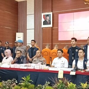Polres Bekasi Ungkap Kasus Pemalsuan Produk Kosmetik