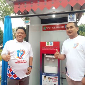 Ribuan Warga Bekasi Meriahkan Senam Massal HUT ke-19 Perumda Tirta Patriot