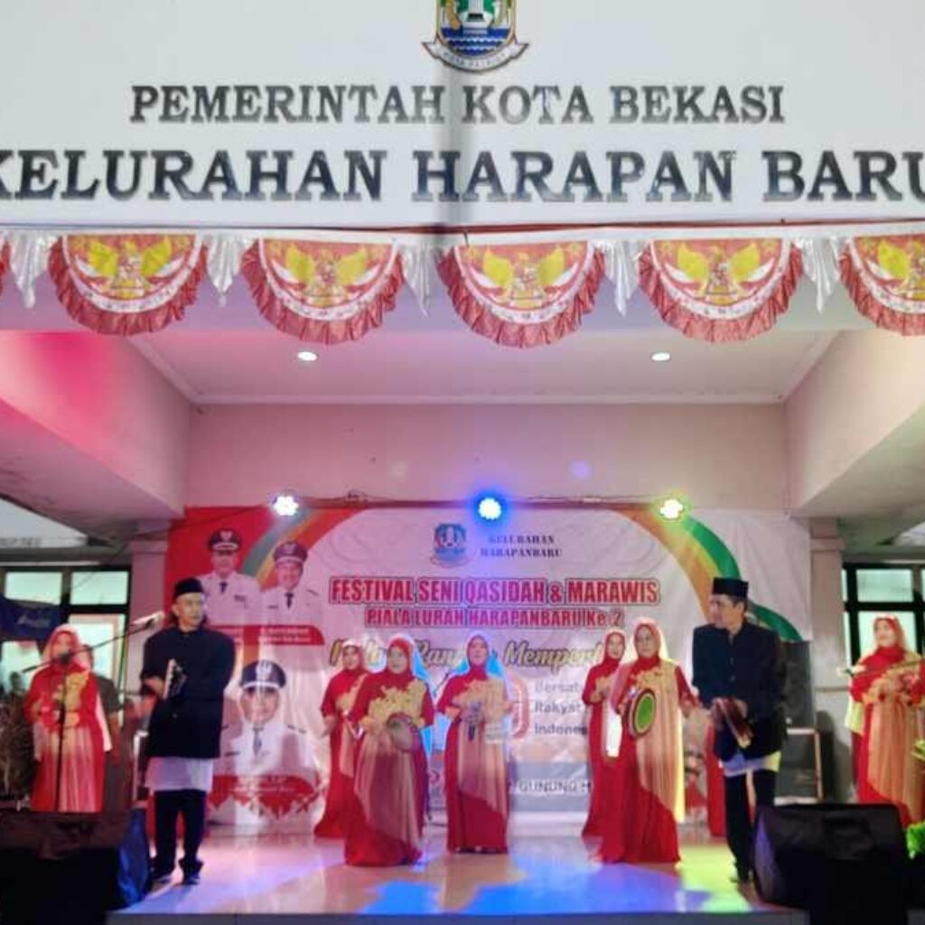Kelurahan Harapan Baru Gelar Festival Seni dan Turnamen Sepakbola Sambut HUT RI ke-80