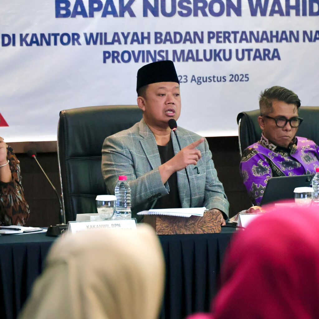 Nusron Wahid Dorong Transformasi BPN Maluku Utara dengan Career Path dan Digitalisasi