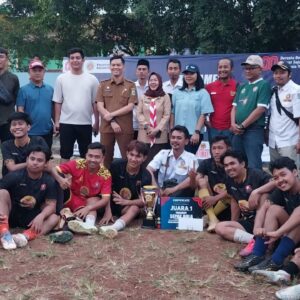 HUT RI ke-80, Karang Taruna Bekasi Utara Gelar Turnamen Sepak Bola