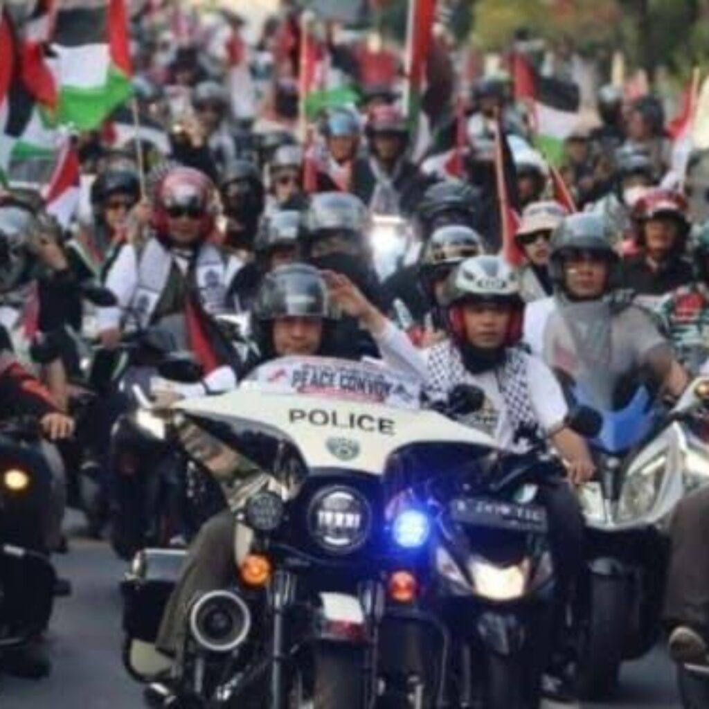 Konvoi Damai Palestina Digelar di Sulsel, Dipimpin Ustaz Bachtiar Nasir