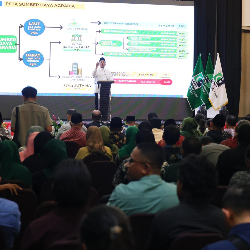 Orasi Kebangsaan Nusron Wahid di Rakor KAHMI: Keadilan Jadi Landasan Bangsa