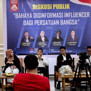 Diskusi Publik BWI: Disinformasi Influencer Ancam Persatuan, Publik Harus Kritis
