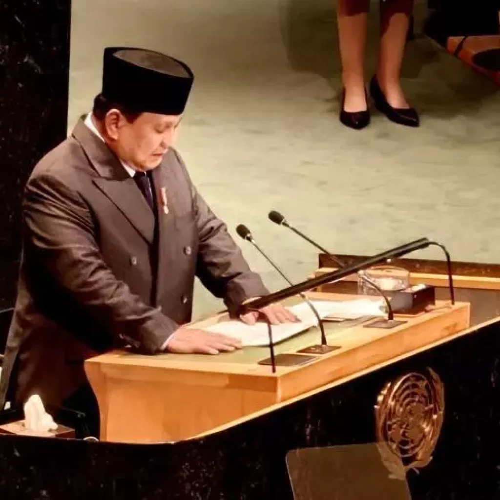 Indonesia Tegaskan Dukungan Palestina, Prabowo Bicara Solusi Dua Negara di New York