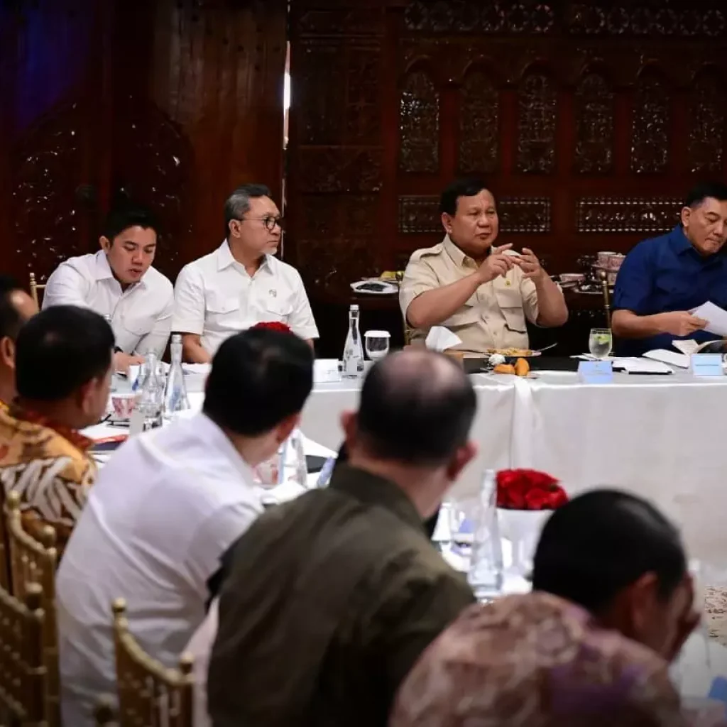 Prabowo Subianto Gelar Rapat Kabinet, Fokus Program Prioritas Nasional