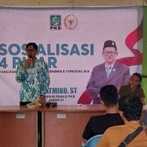 Sudjatmiko Ajak Masyarakat Bekasi Amalkan Pancasila, UUD 1945, NKRI, dan Bhinneka Tunggal Ika
