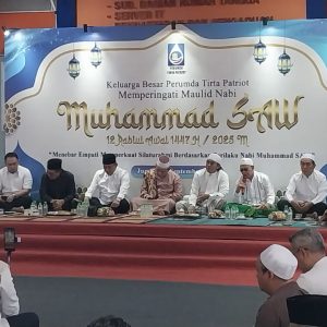Peringatan Maulid Nabi 2025, Tirta Patriot Ajak Pegawai Perkuat Empati dan Silaturahmi