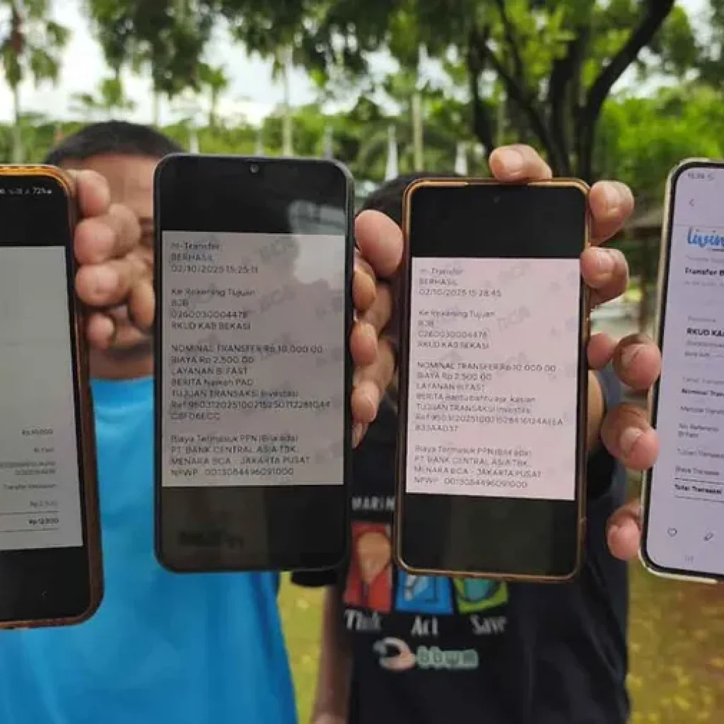 Aksi Spontan Warga Bekasi: Transfer Rp10 Ribu ke RKUD untuk PAD