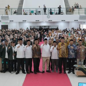 Menteri ATR/BPN Nusron Wahid Lepas 500 Mahasiswa UIN Gus Dur Dorong Sertipikasi Tanah Wakaf