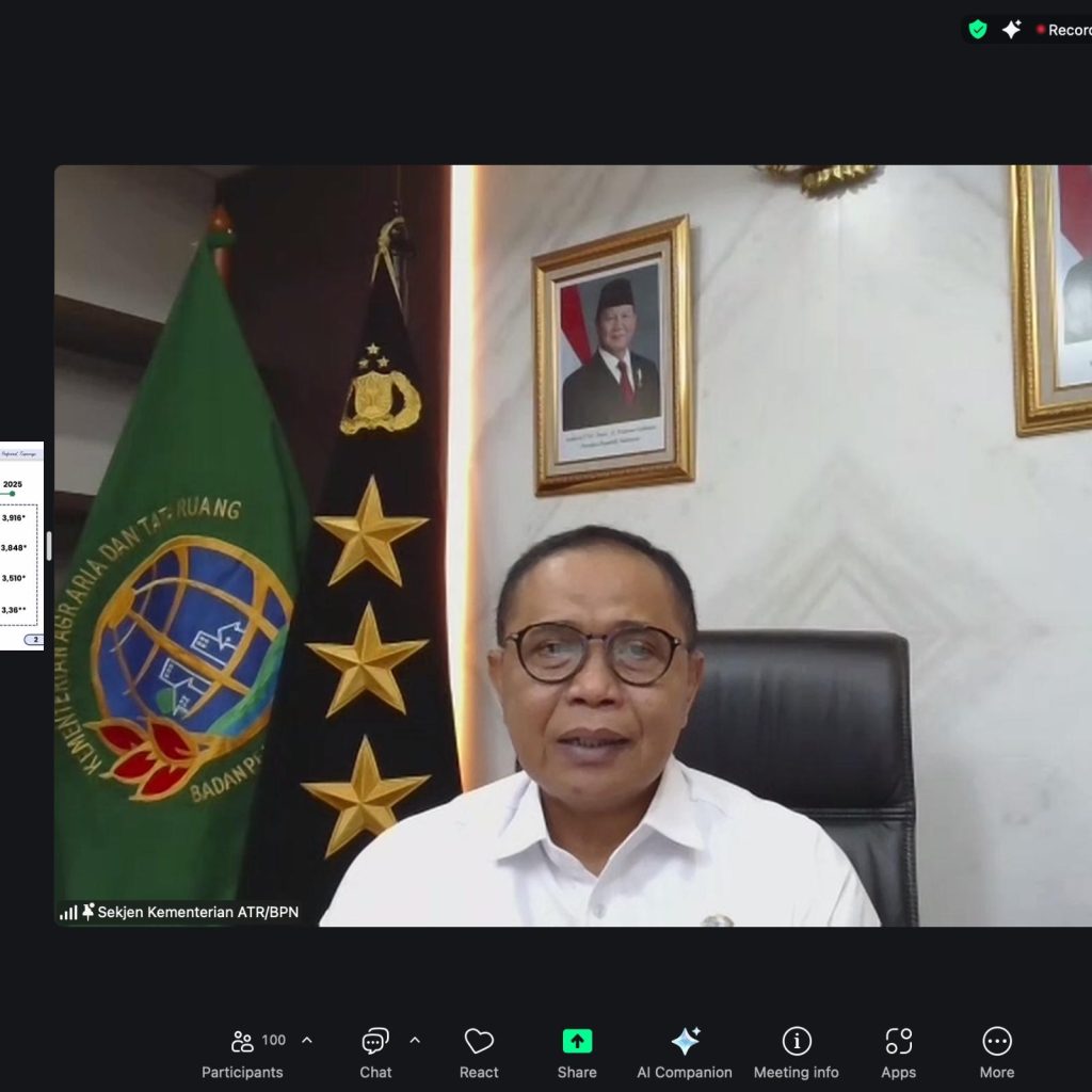 Kementerian ATR/BPN Perkuat Sinergi Lintas Unit untuk Tingkatkan Efektivitas SPIP