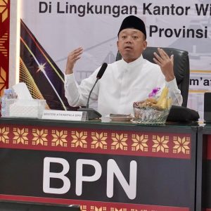 Menteri ATR/BPN Nusron Wahid Tekankan Transformasi Layanan Pertanahan Hadapi Generasi Milenial dan Gen Z