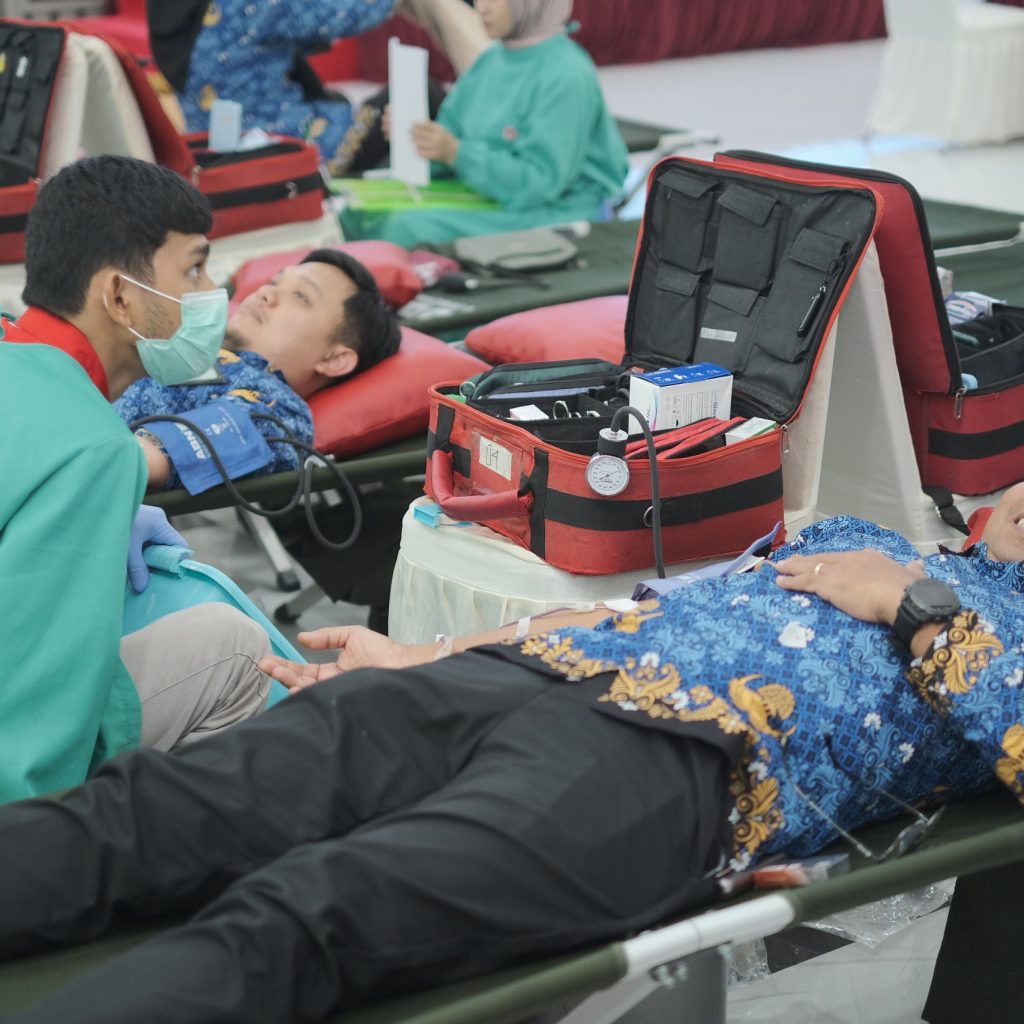 Semangat HANTARU 2025, Kementerian ATR/BPN Ajak Pegawai Donor Darah