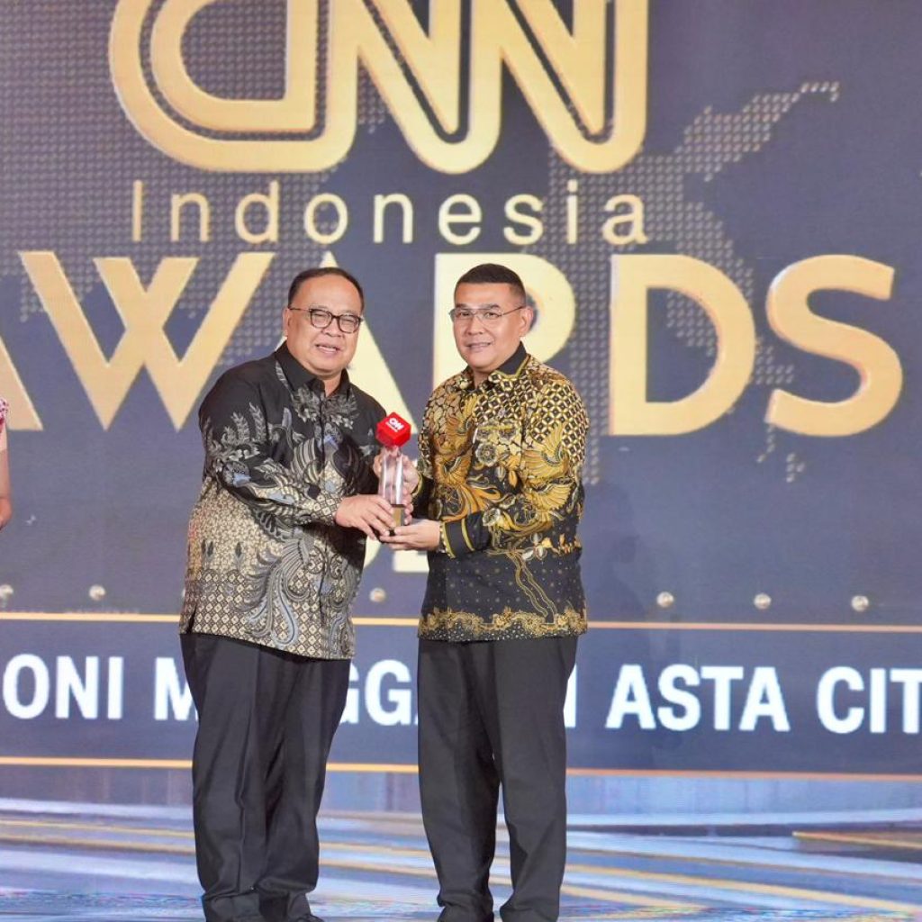 ATR/BPN Raih Penghargaan CNN Indonesia Award Sebagai Inovasi Pembangunan Desa Berkeadilan