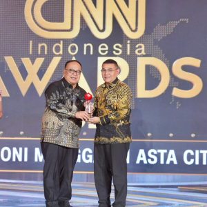 ATR/BPN Raih Penghargaan CNN Indonesia Award Sebagai Inovasi Pembangunan Desa Berkeadilan