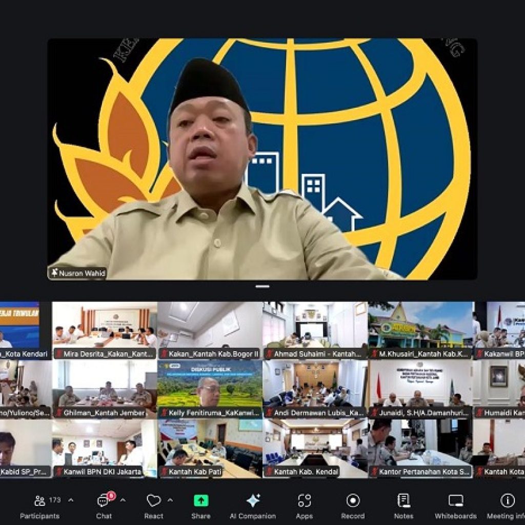 Tunggakan Turun 18.000, ATR/BPN Genjot Percepatan Layanan hingga Akhir Tahun