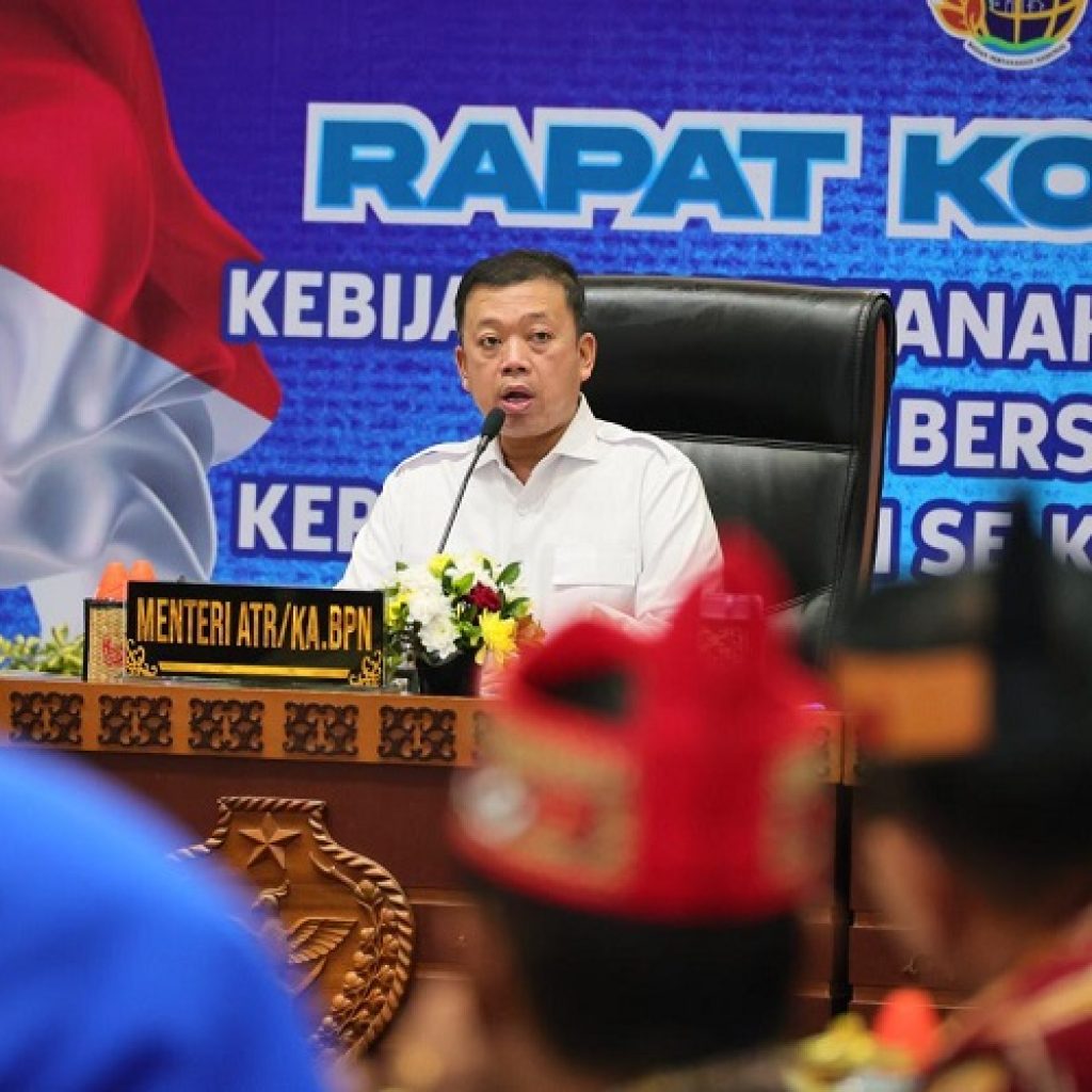 ATR/BPN Percepat Pemutakhiran Sertipikat untuk Cegah Klaim Ganda
