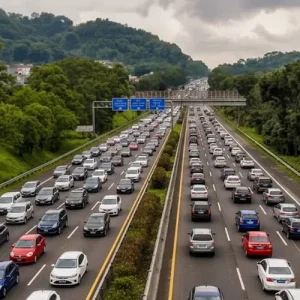 Tol Nusantara Padat Saat Nataru, Jasa Marga Berlakukan Diskon Tarif
