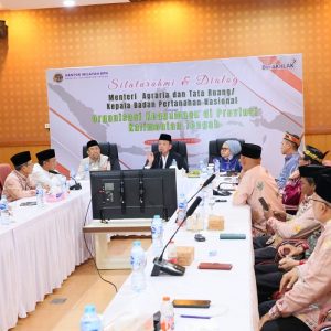 Percepat Sertipikasi Tanah Wakaf di Kalteng, Menteri Nusron: Jangan Sampai Rumah Tuhan Tidak Terurus