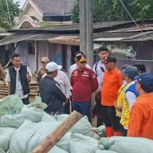 Tanggul Muaragembong Kritis, Plt Bupati Bekasi Koordinasi dengan BBWS