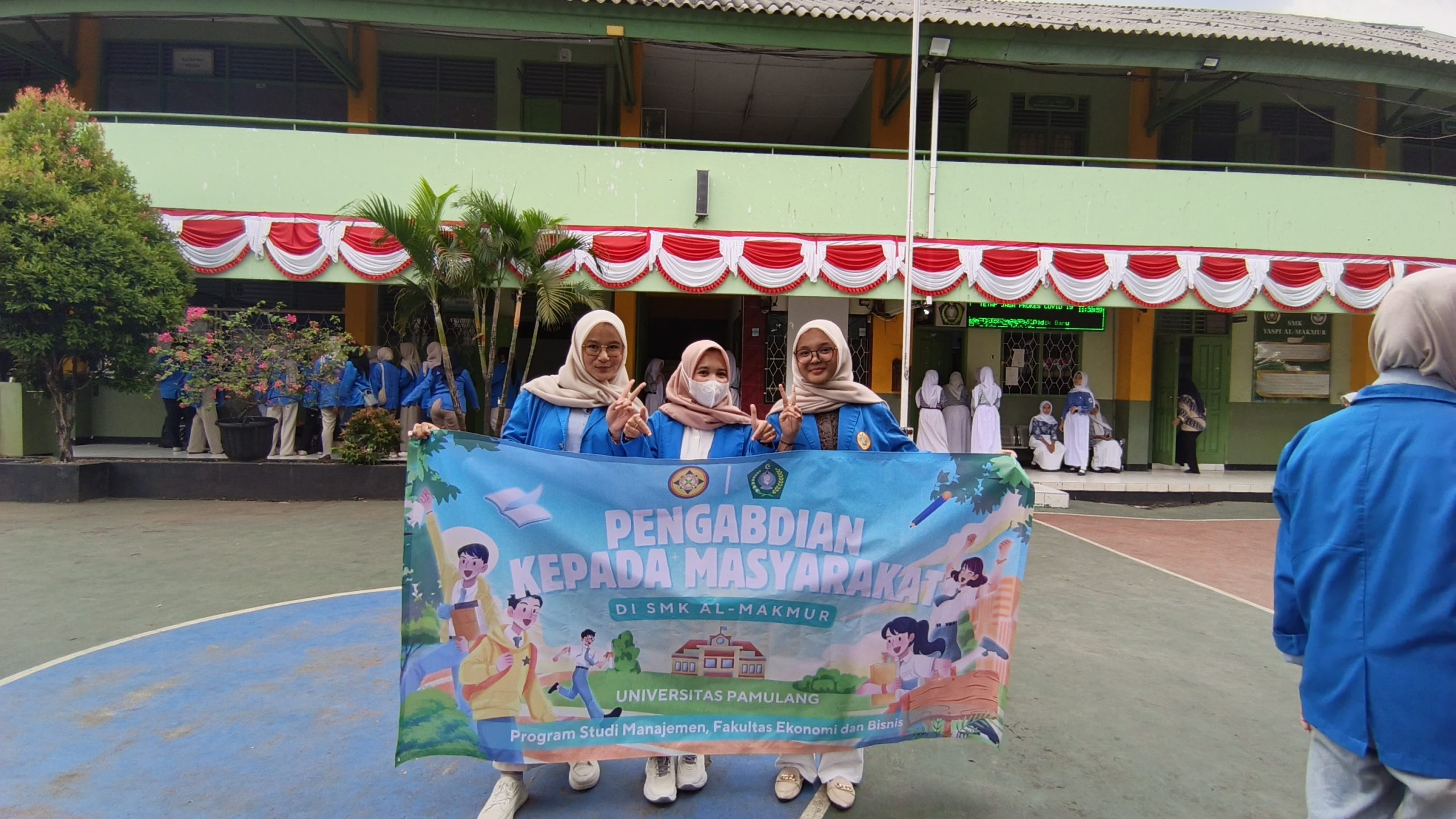 mahasiswa unpam pkm