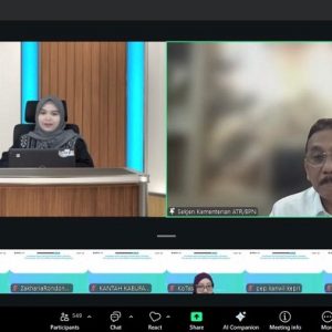Tingkatkan Profesionalitas Kerja, 820 Pejabat Kementerian ATR/BPN Ikuti Sosialisasi Sertifikasi Pengadaan Barang/Jasa