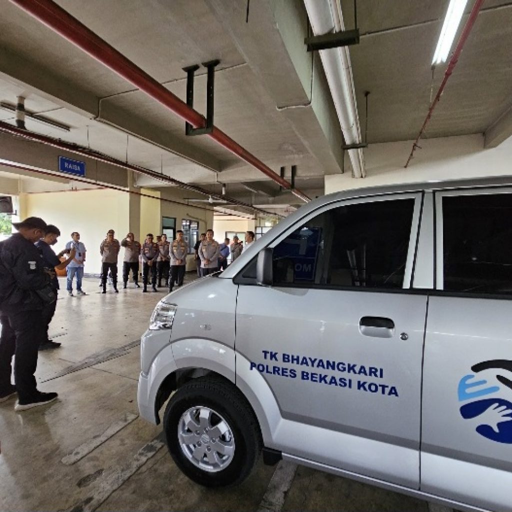 Program BRI Peduli Hadirkan Kendaraan Operasional bagi TK Bhayangkari Polres Metro Bekasi Kota