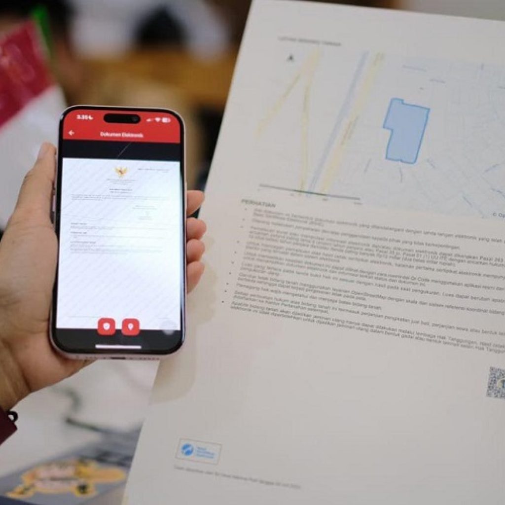 Sentuh Tanahku Jadi Solusi Digital Masyarakat Pastikan Kesesuaian Data Bidang Tanah Tanpa Antre