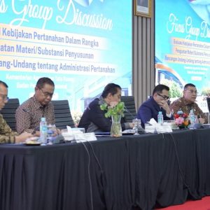 ATR/BPN Libatkan Komisi II DPR Bahas RUU Administrasi Pertanahan