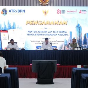 Menteri Nusron Dorong Transformasi Layanan Pertanahan yang Pasti, Cepat, dan Mudah