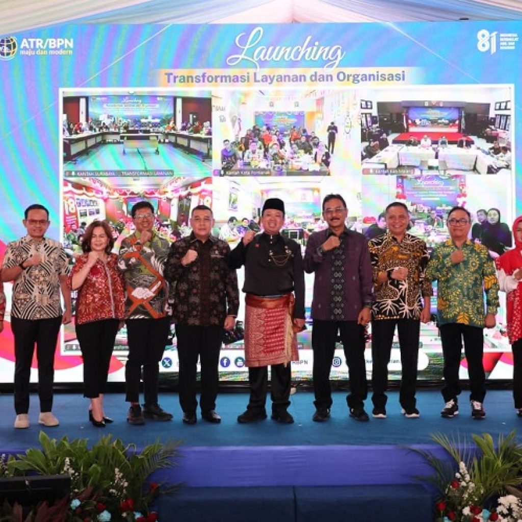 Kado HUT RI ke-81, ATR/BPN Hadirkan Tiga Transformasi Pelayanan Pertanahan