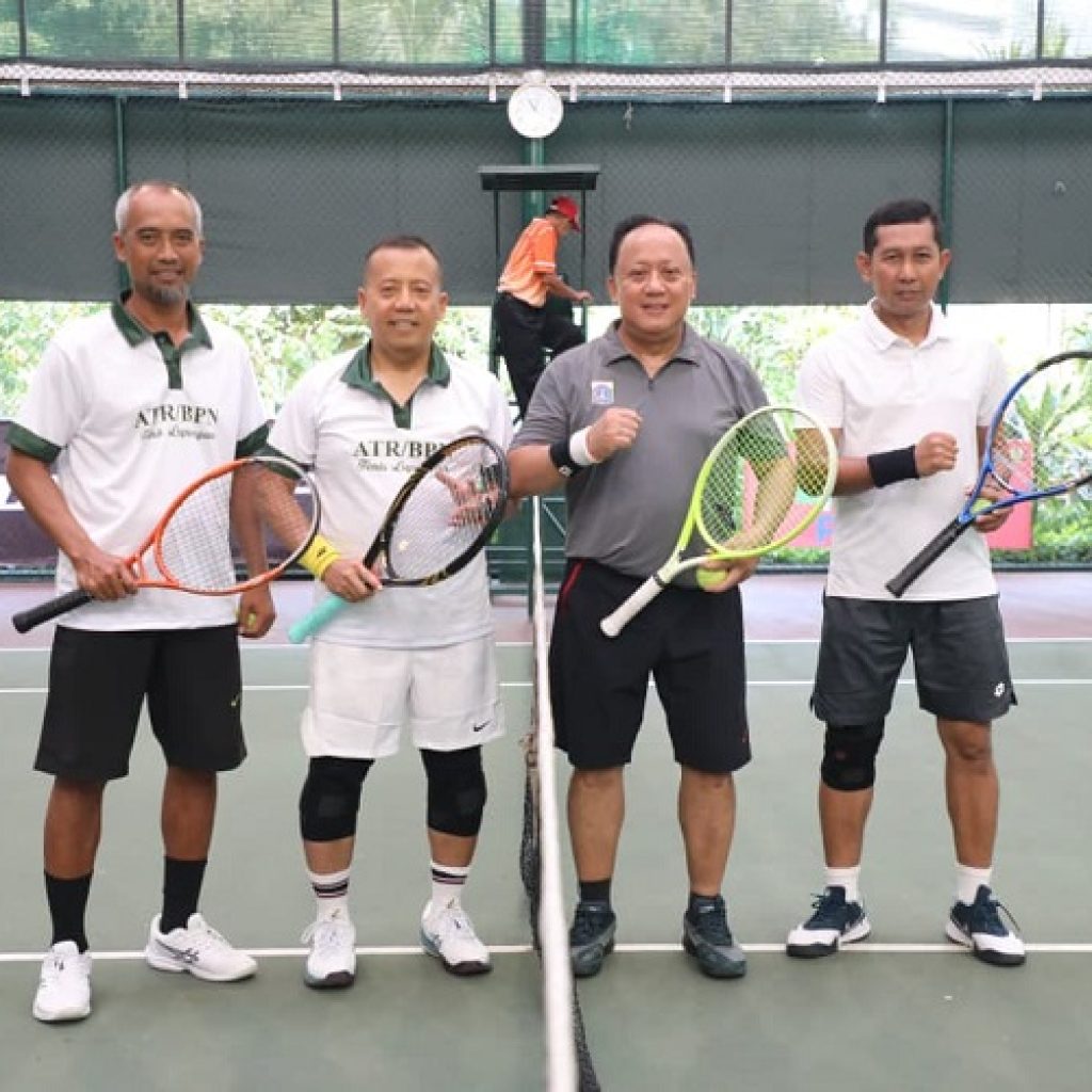 ATR/BPN Bangun Kolaborasi Lewat Turnamen Tenis Beregu ASN Tahun 2026