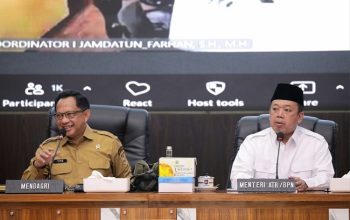 ATR/BPN-Kemendagri Integrasikan NIB dan NOP, PAD dari PBB Ditargetkan Meningkat