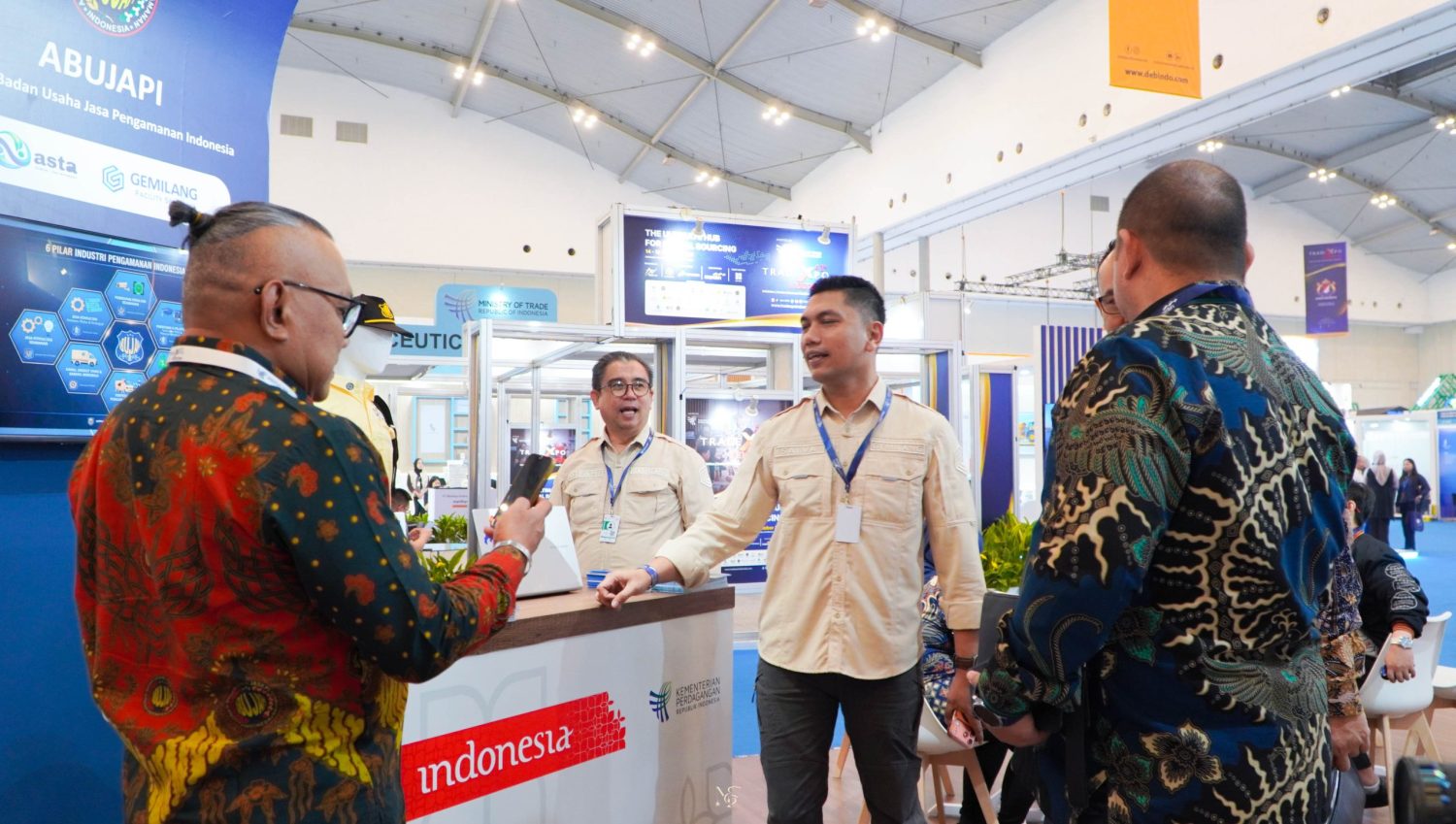 gemilang di trade expo indonesia