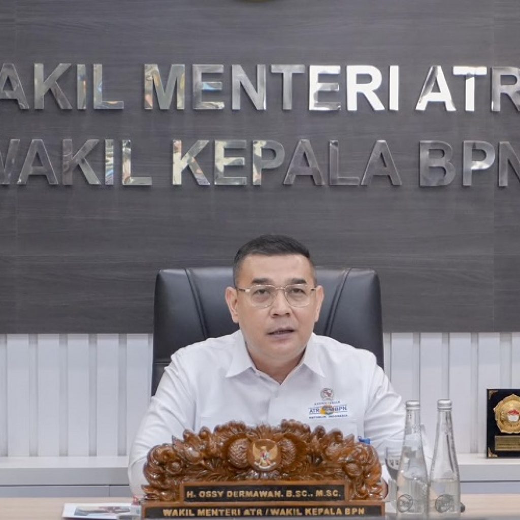 Dari One Map ke One Parcel, Ossy Dorong Ekosistem Informasi Pertanahan Terpadu